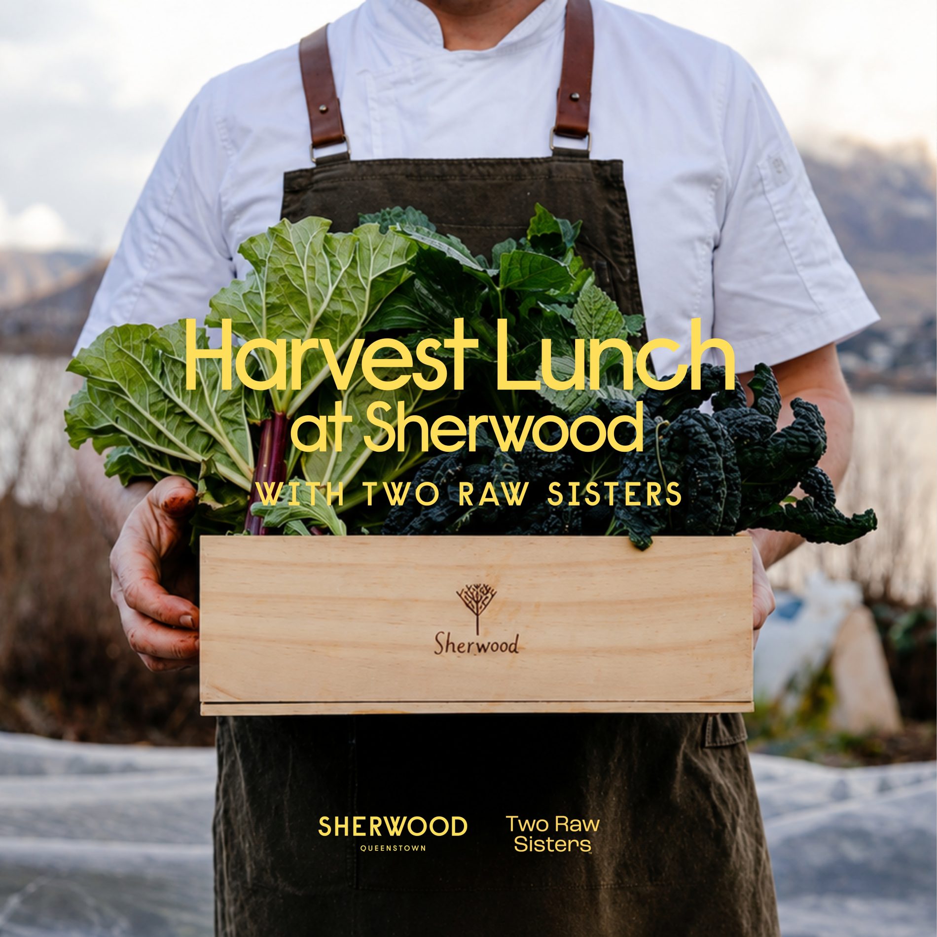 Harvest Lunch at Sherwood with Two Raw Sisters