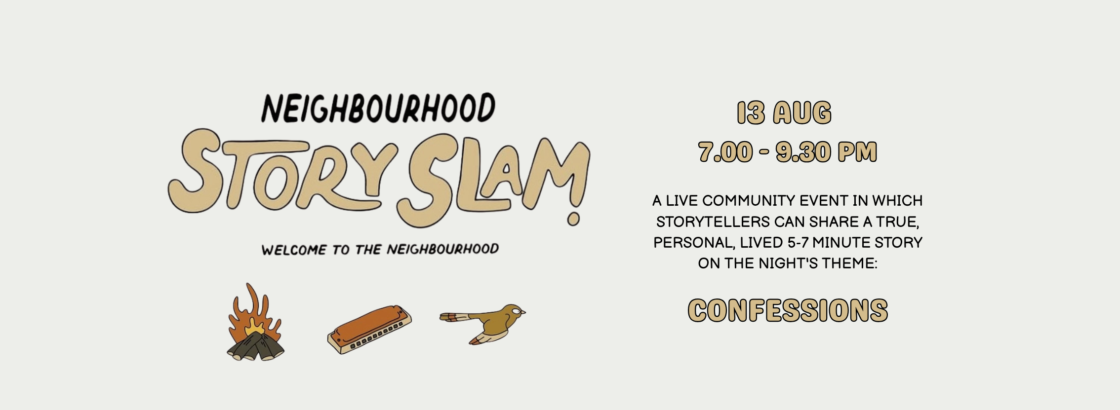 Neighbourhood Story Slam: Confessions